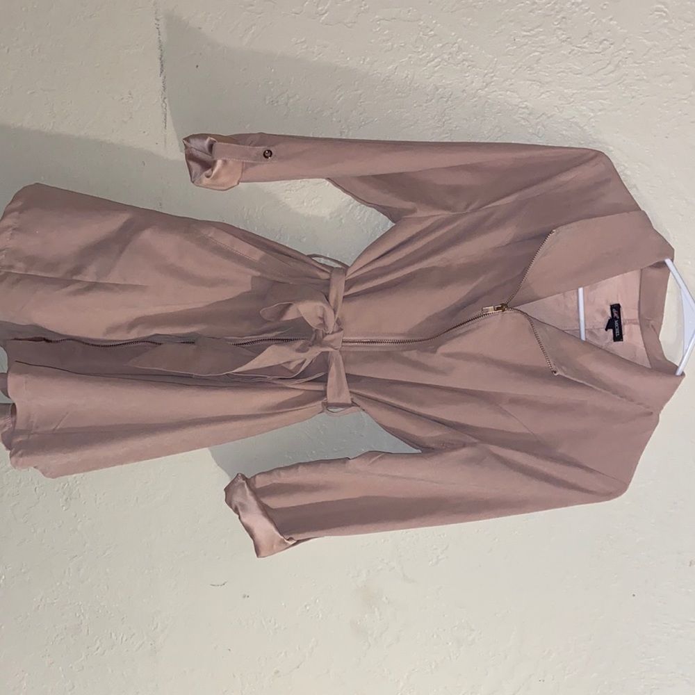 Pink Dress Coat